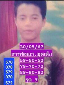 แนวทางหวยลาว 20/5/67 ชุดที่ 5