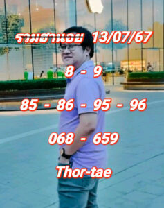 แนวทางหวยฮานอย 13/7/67 ชุดที่ 2