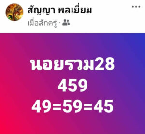 แนวทางหวยฮานอย 28/8/67 ชุดที่ 1