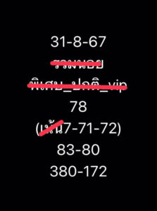 แนวทางหวยฮานอย 31/8/67 ชุดที่ 2