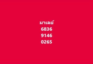 แนวทางหวยมาเลย์ 28/9/67 ชุดที่ 6