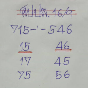 แนวทางหวยลาว 16/9/67 ชุดที่ 2