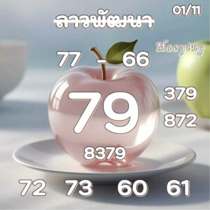 แนวทางหวยลาว 1/11/67 ชุดที่ 4