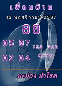 แนวทางหวยลาว 13/11/67 ชุดที่ 9