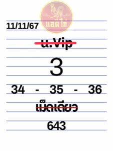 แนวทางหวยฮานอย 11/11/67 ชุดที่ 8