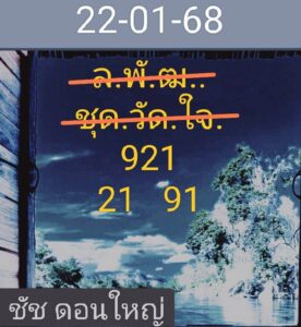 แนวทางหวยลาว 22/1/68 ชุดที่ 10