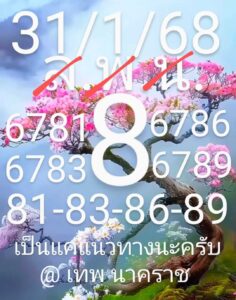 แนวทางหวยลาว 31/1/68 ชุดที่ 3