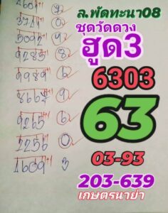 แนวทางหวยลาว 8/1/68 ชุดที่ 8